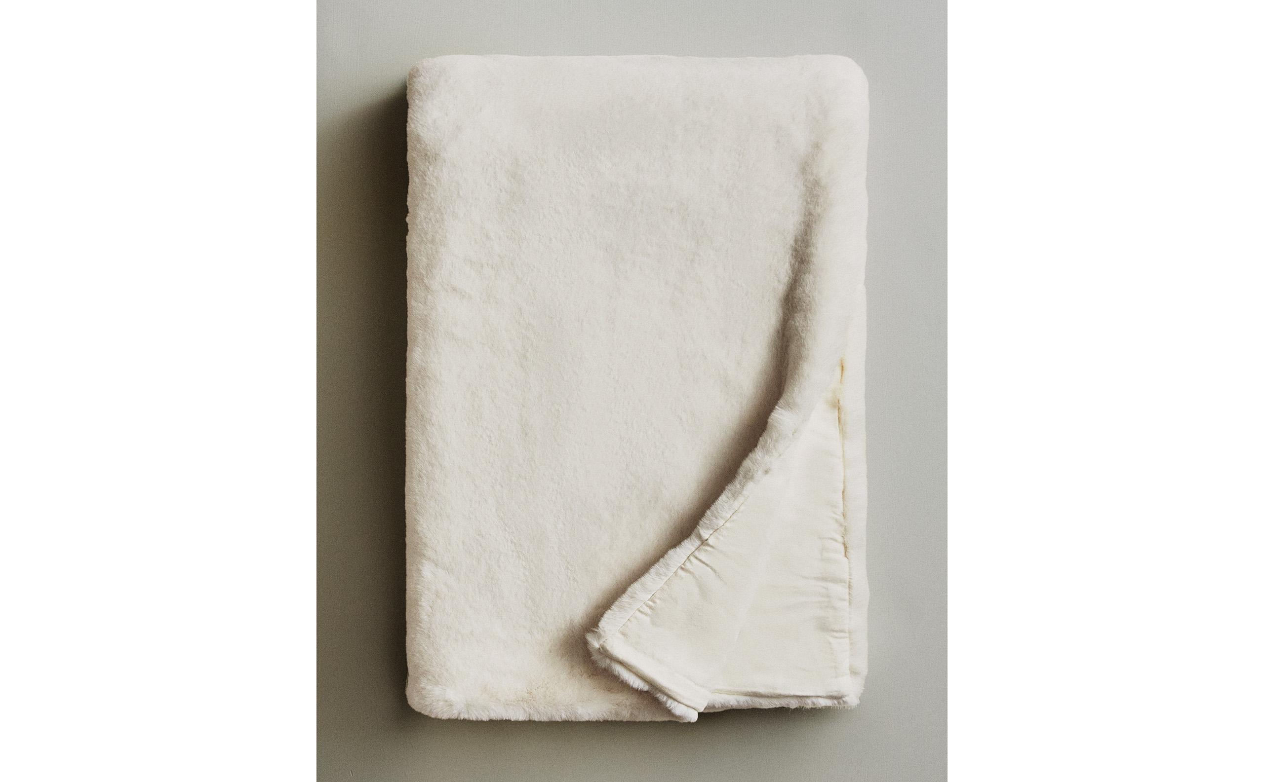 フェイクファー ブランケット | Zara Home 日本/Japan