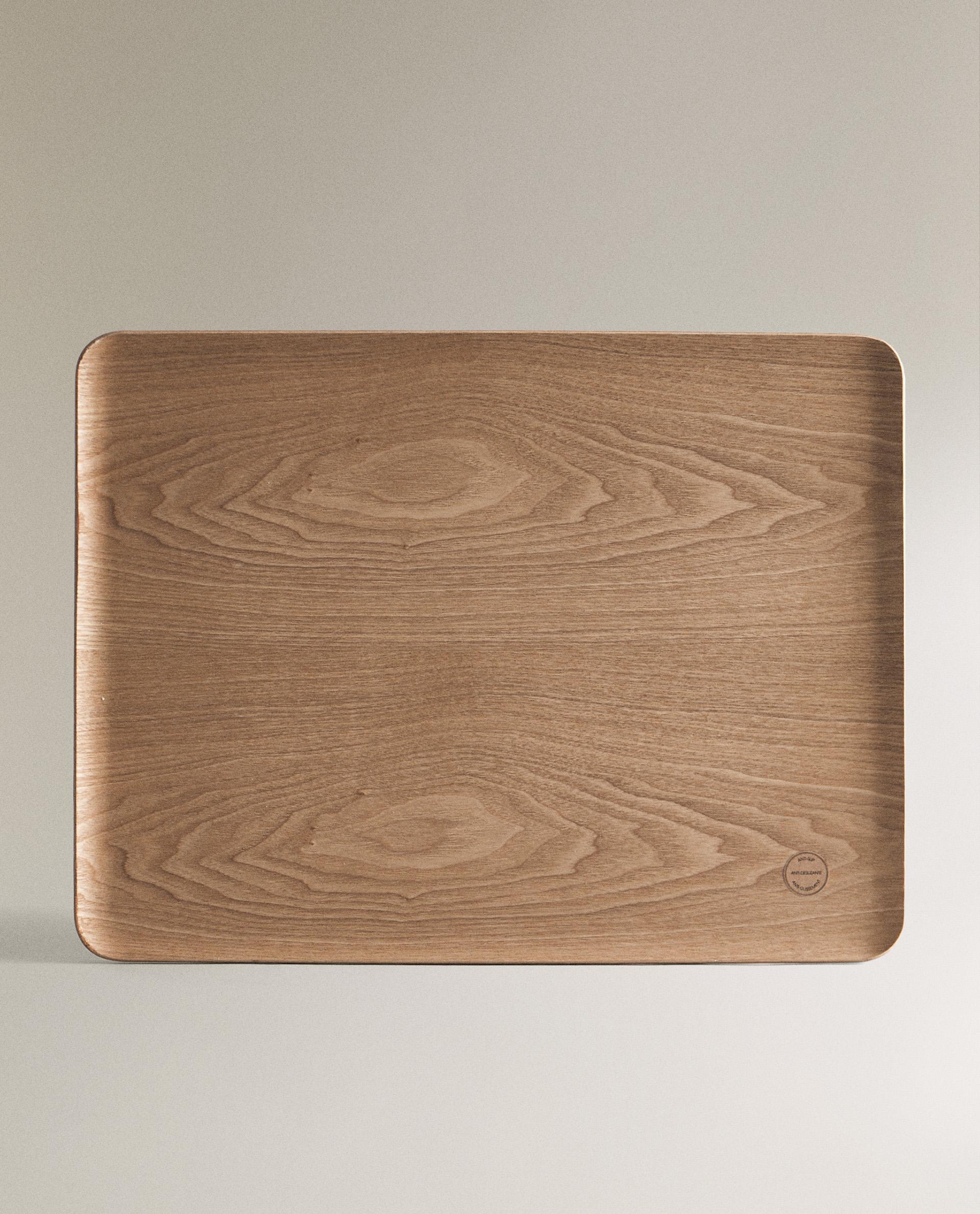 LARGE RECTANGULAR WOODEN TRAY product thumbnail 5