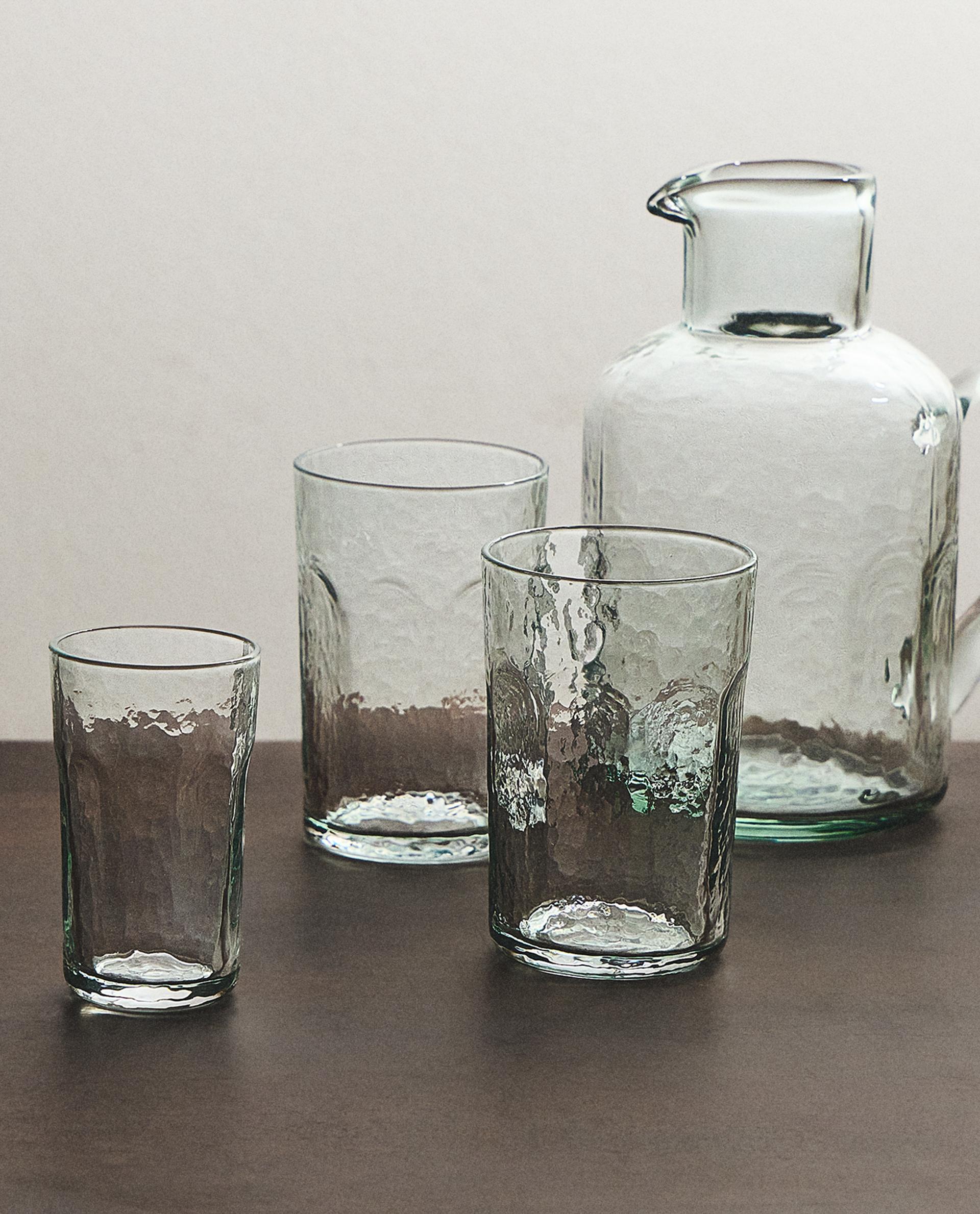 ハンマードフィニッシュ グラスウェア | Zara Home 日本/Japan