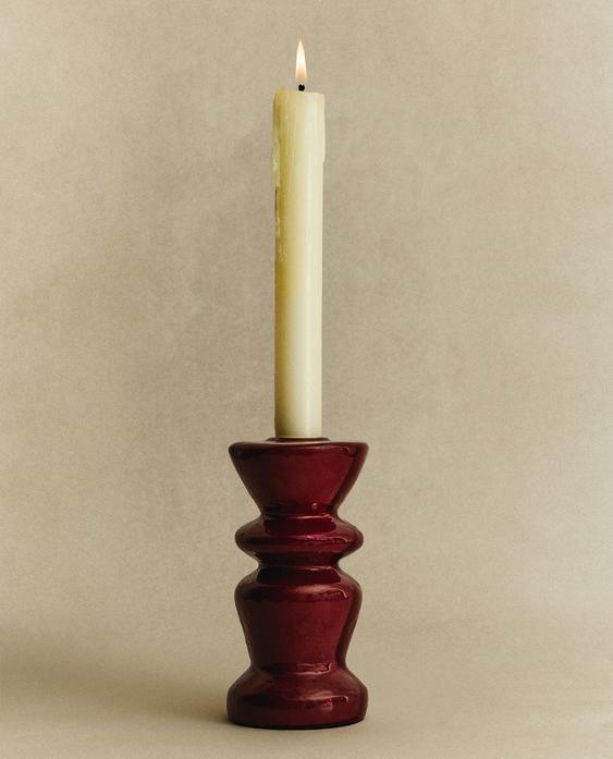 شمعدان من التراكوتا