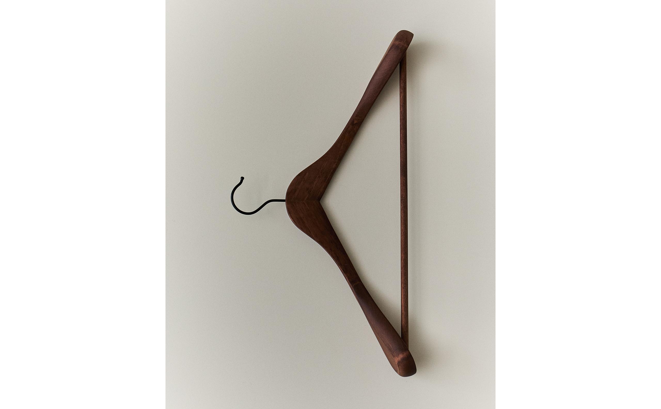 WOODEN FINISH COAT HANGER product thumbnail 6