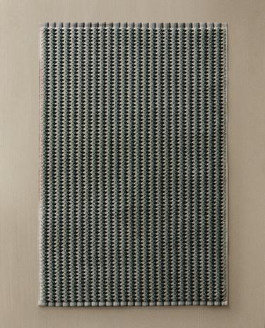 TAPIS DE BAIN JACQUARD GÉOMÉTRIQUE