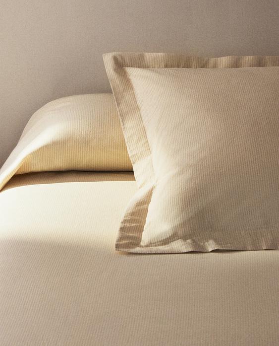 스트라이프 시어서커 코튼 이불 커버