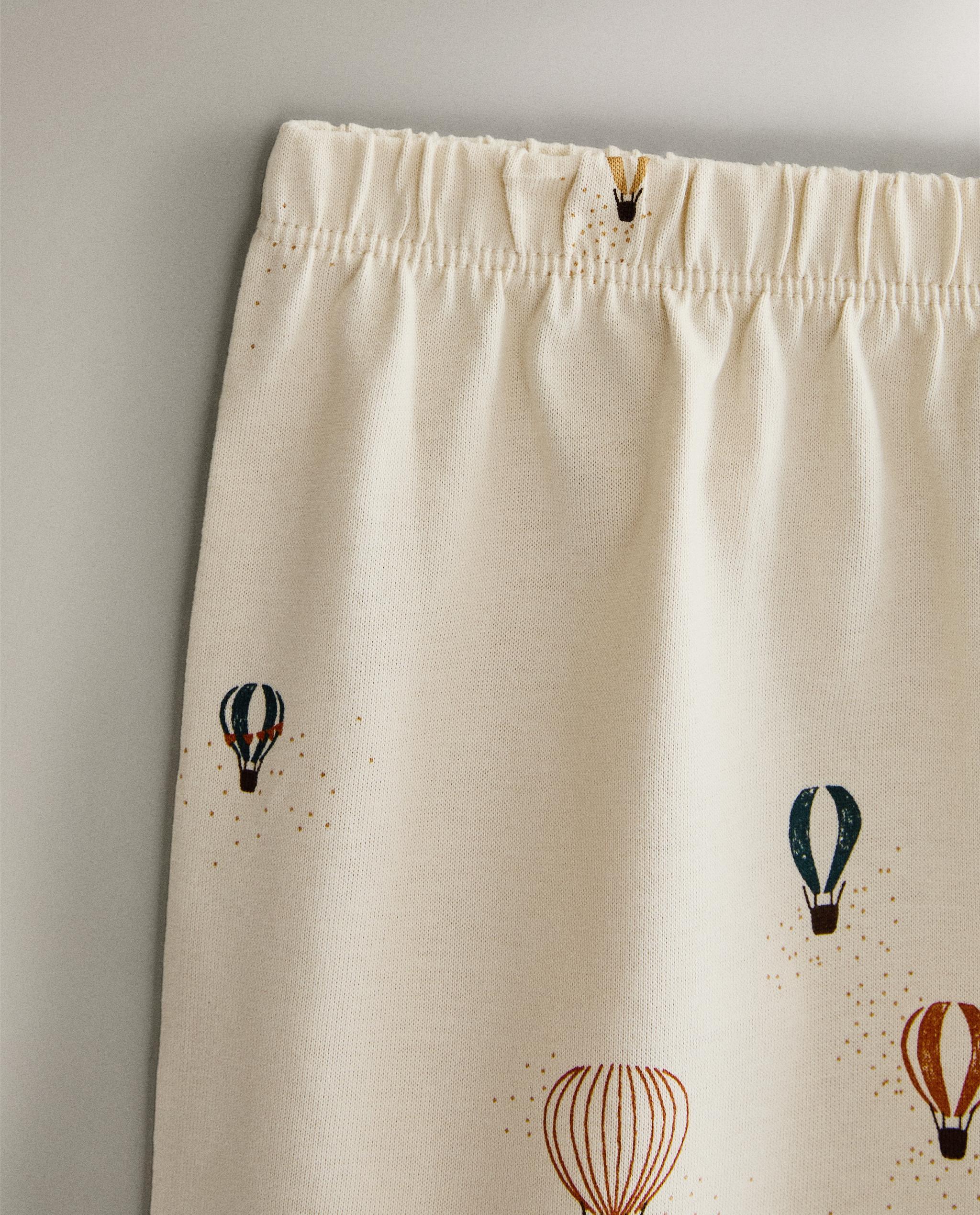 KIDS' BALLOON COTTON JERSEY SET OF PYJAMAS product thumbnail 2