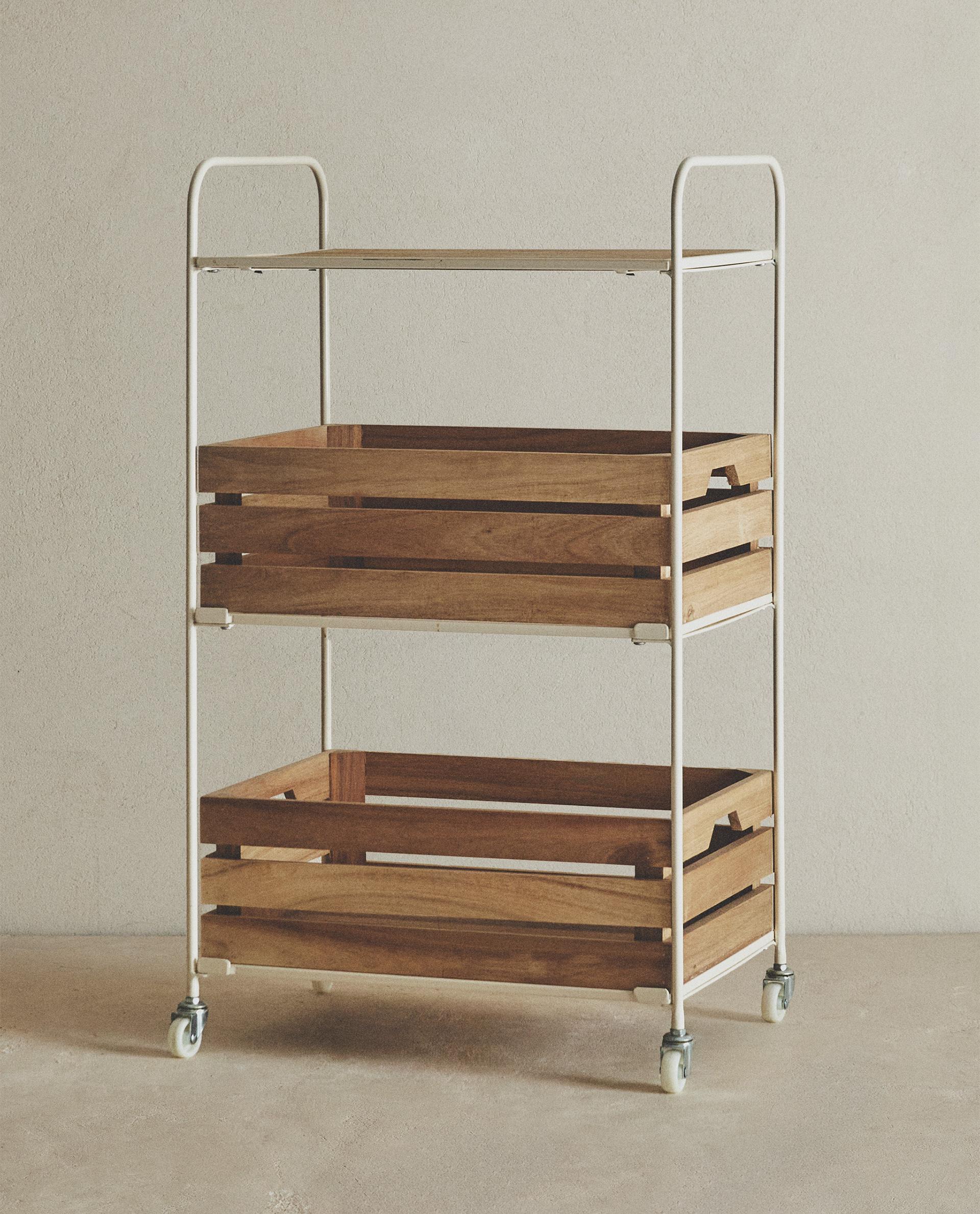 ZARA ラッカー メタルキャスターボックス ホイー ZARA ラッカー メタルキャスターボックス ホイー ZARA ラッカー メタル