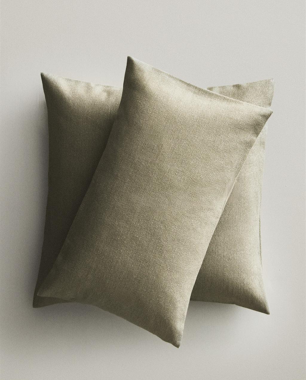 HOUSSE DE COUSSIN UNIE