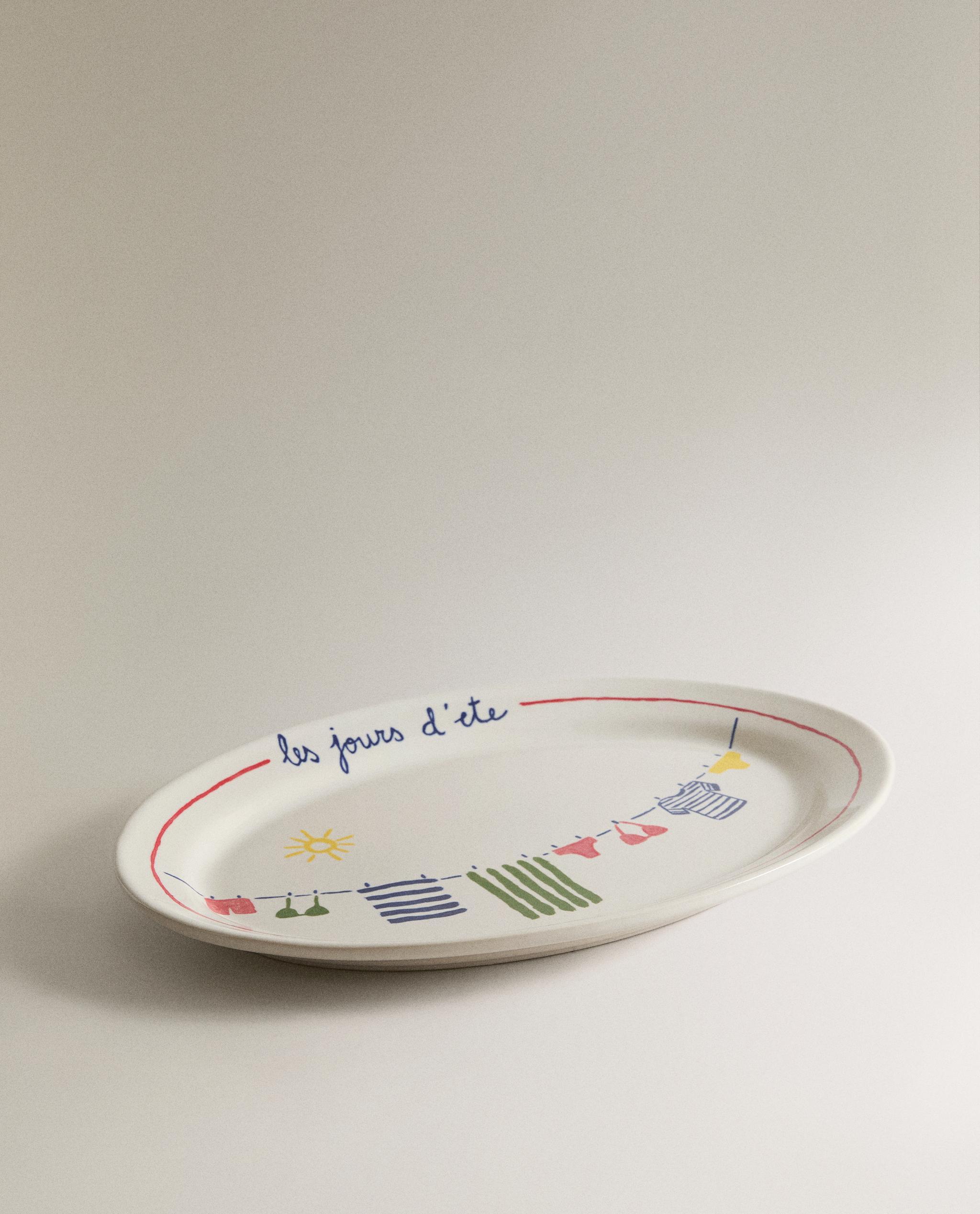 SUMMER STONEWARE SERVING DISH | DIEGO NINE product thumbnail 8