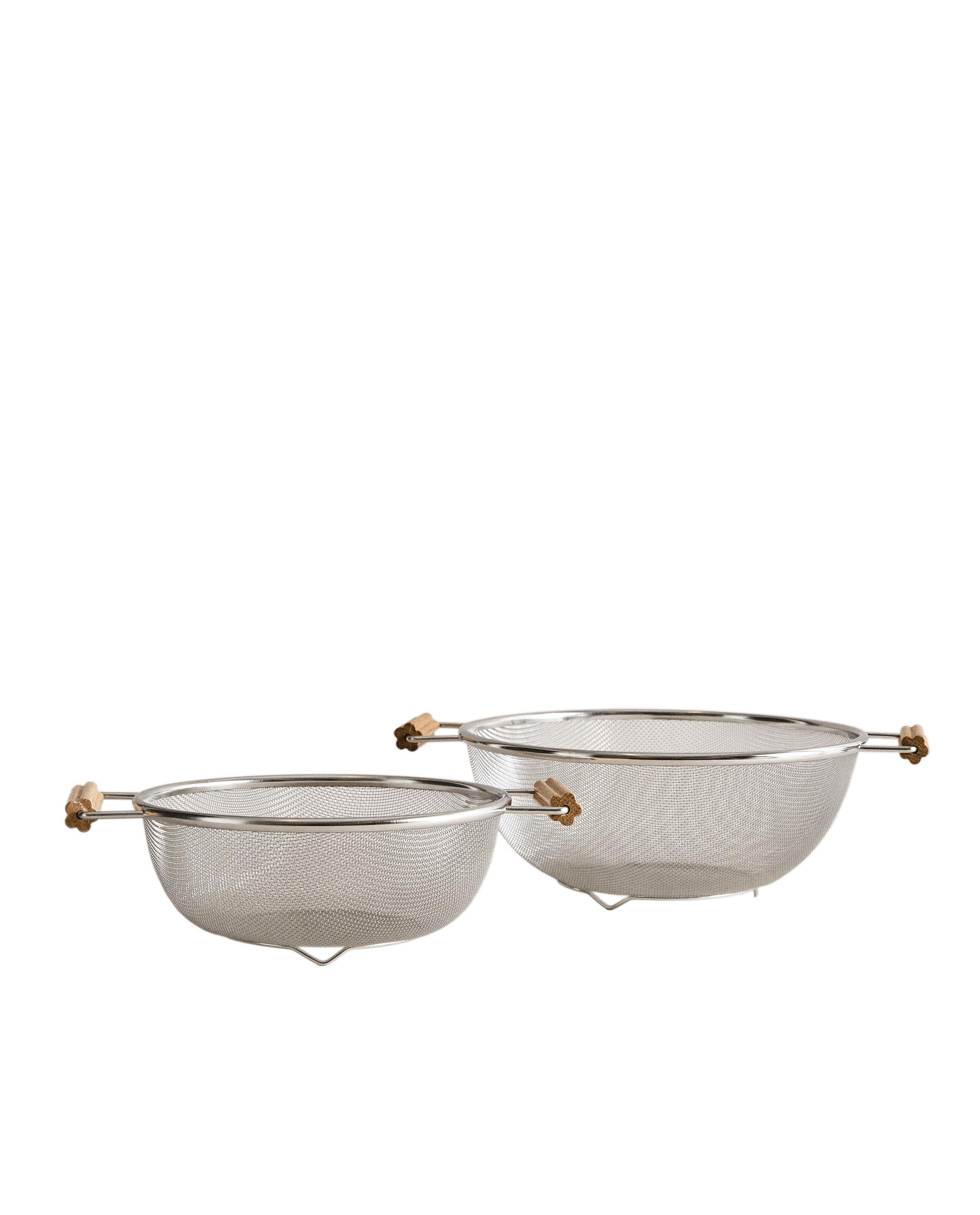 KITCHEN COLANDER WITH WOODEN HANDLES product thumbnail 3