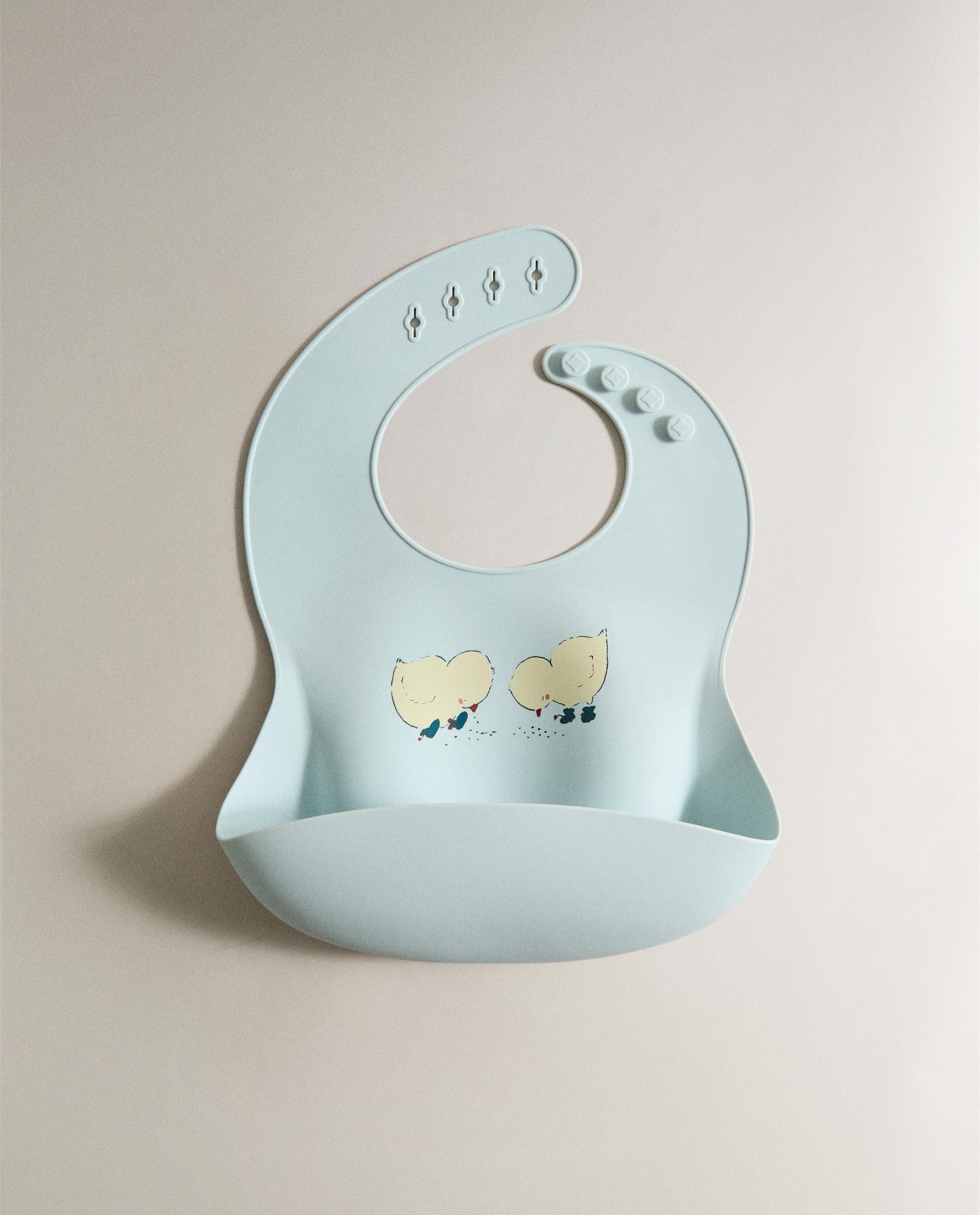 CHILDREN'S CHICK SILICONE BIB product thumbnail 5
