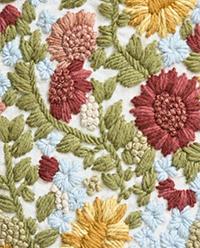CUSHION COVER WITH FLORAL EMBROIDERY product thumbnail 3