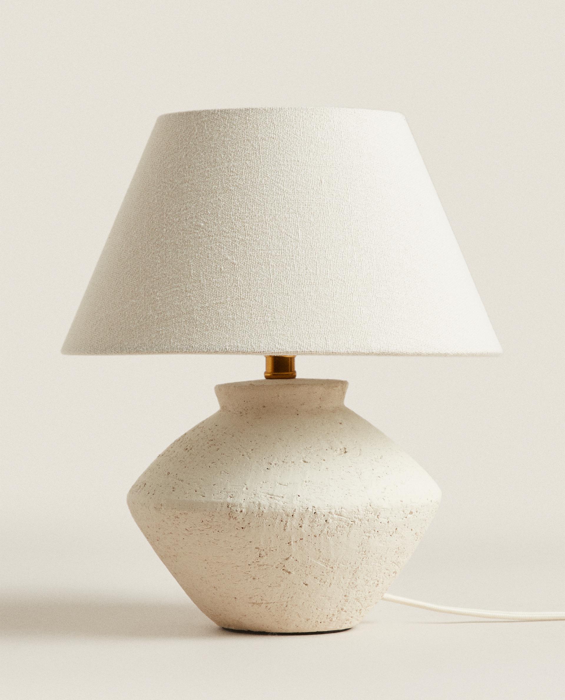 SMALL TABLE LAMP WITH EARTHENWARE BASE product thumbnail 8