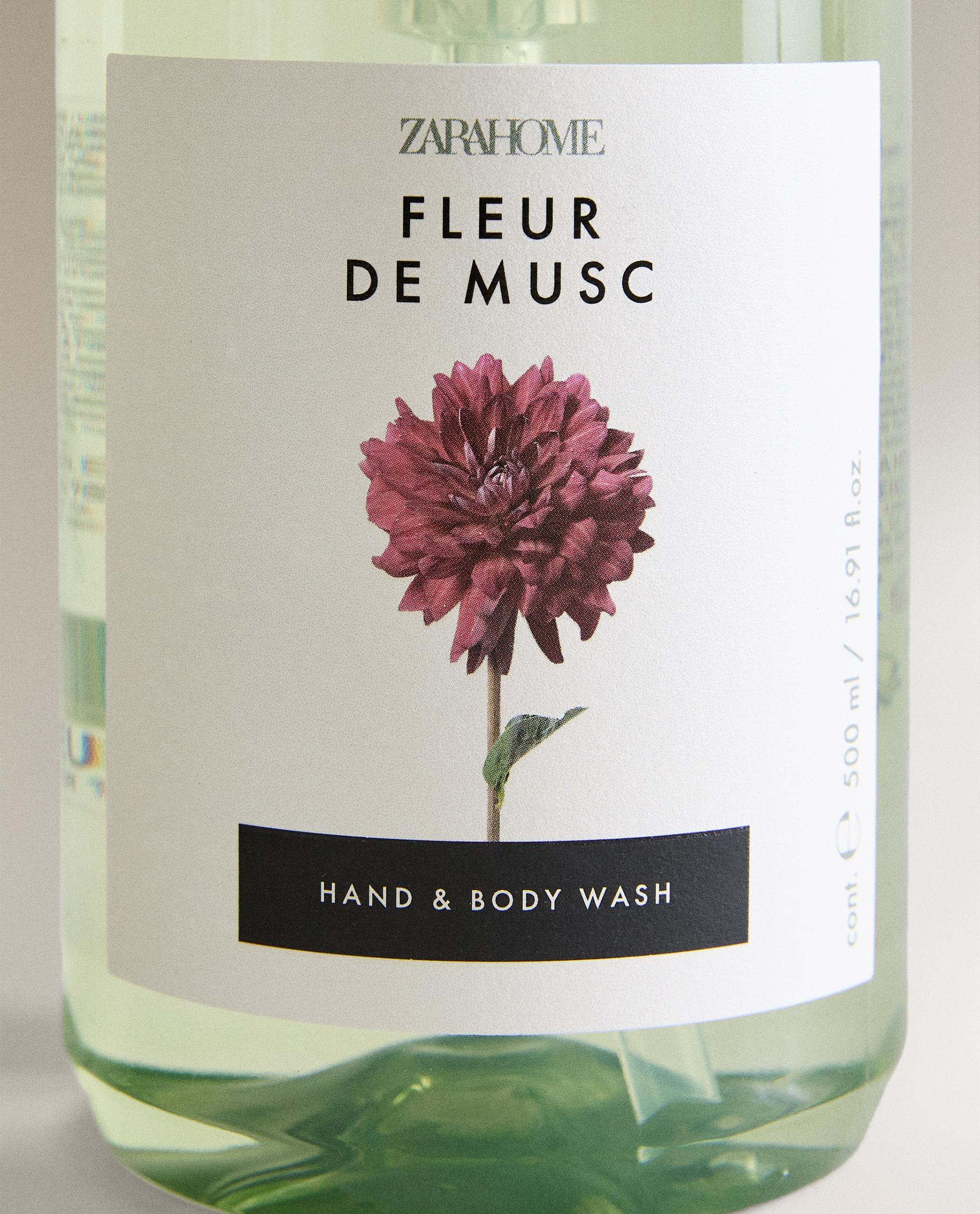 (500 ML) SAVON LIQUIDE FLEUR DE MUSC