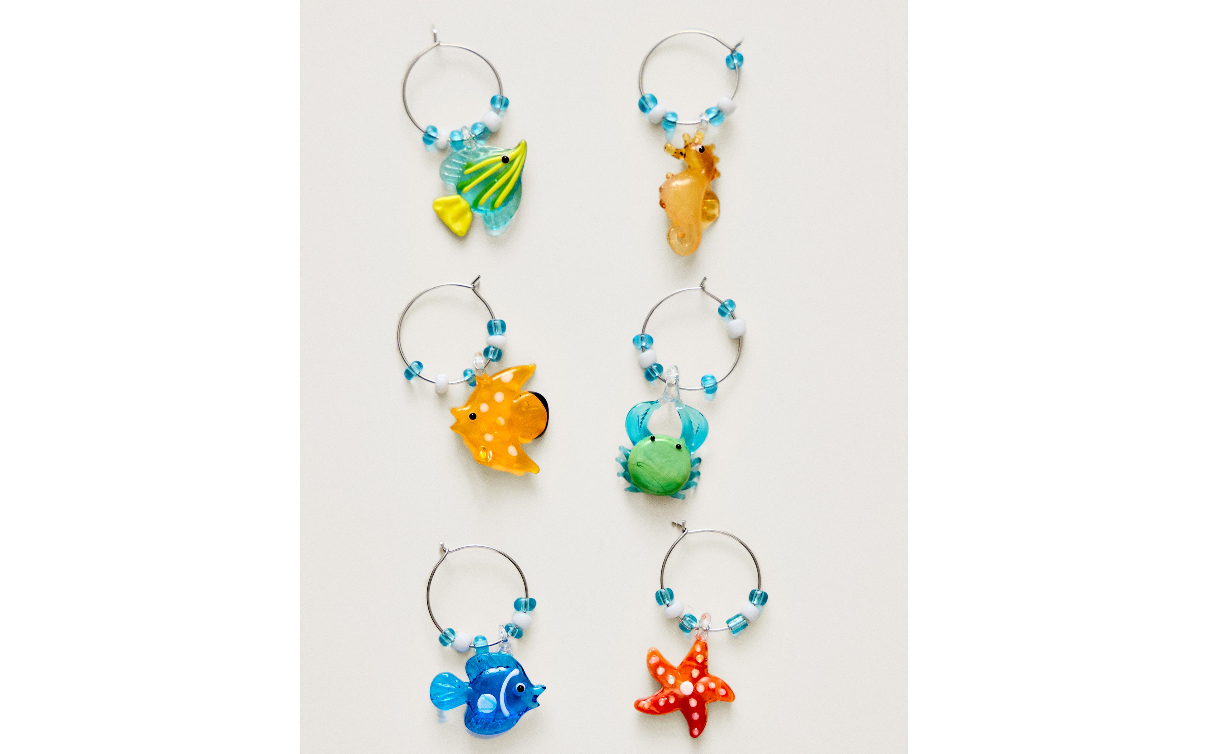 GLASS CHARMS FOR GLASSES (PACK OF 6) product thumbnail 8
