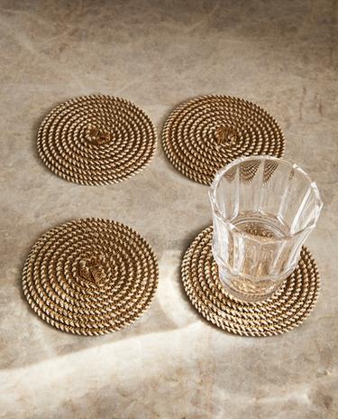 SET SUPORTURI PAHAR HÂRTIE (SET DE 4)