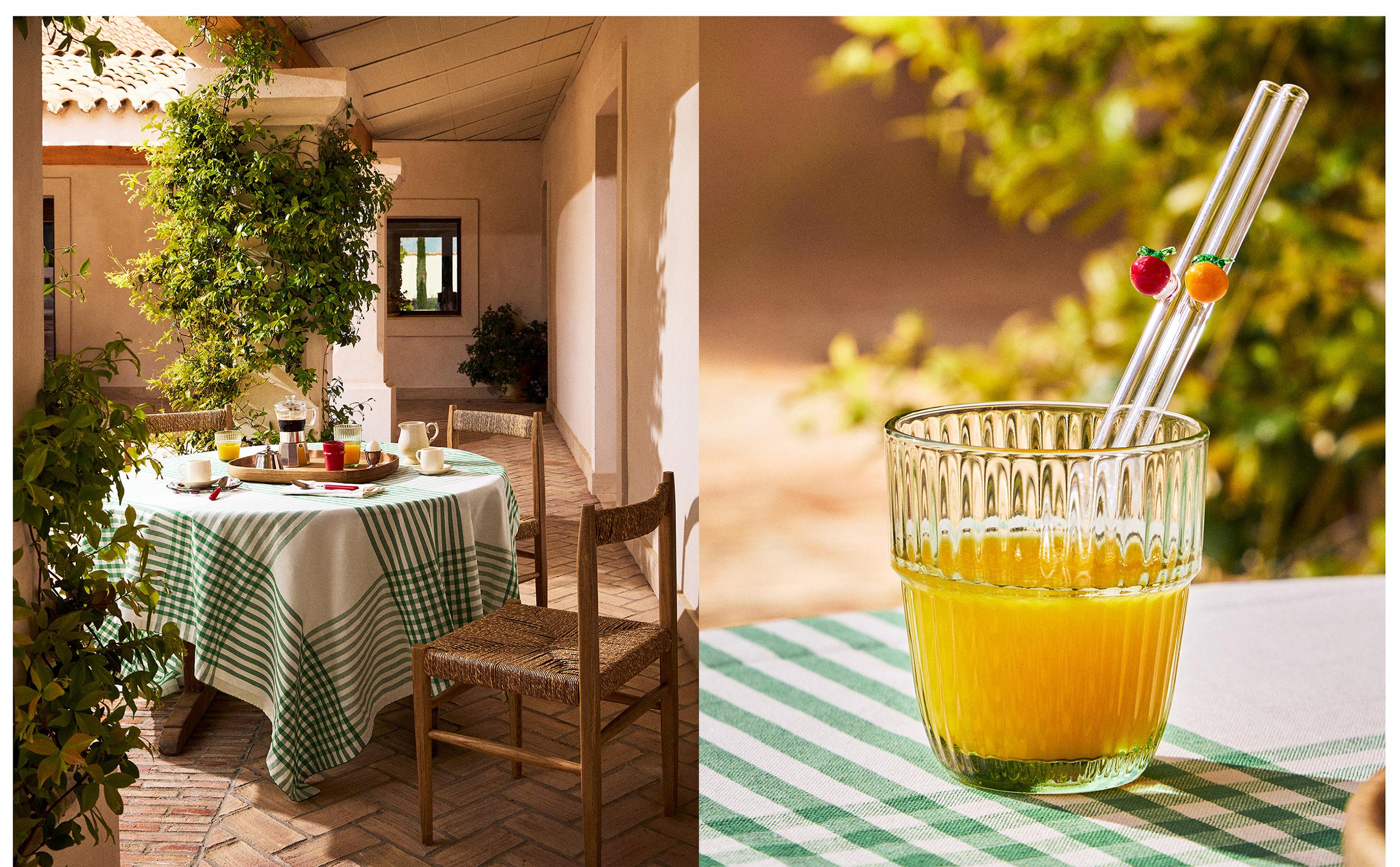 TABLEWARE, TABLE LINEN AND ACCESSORIES SET
