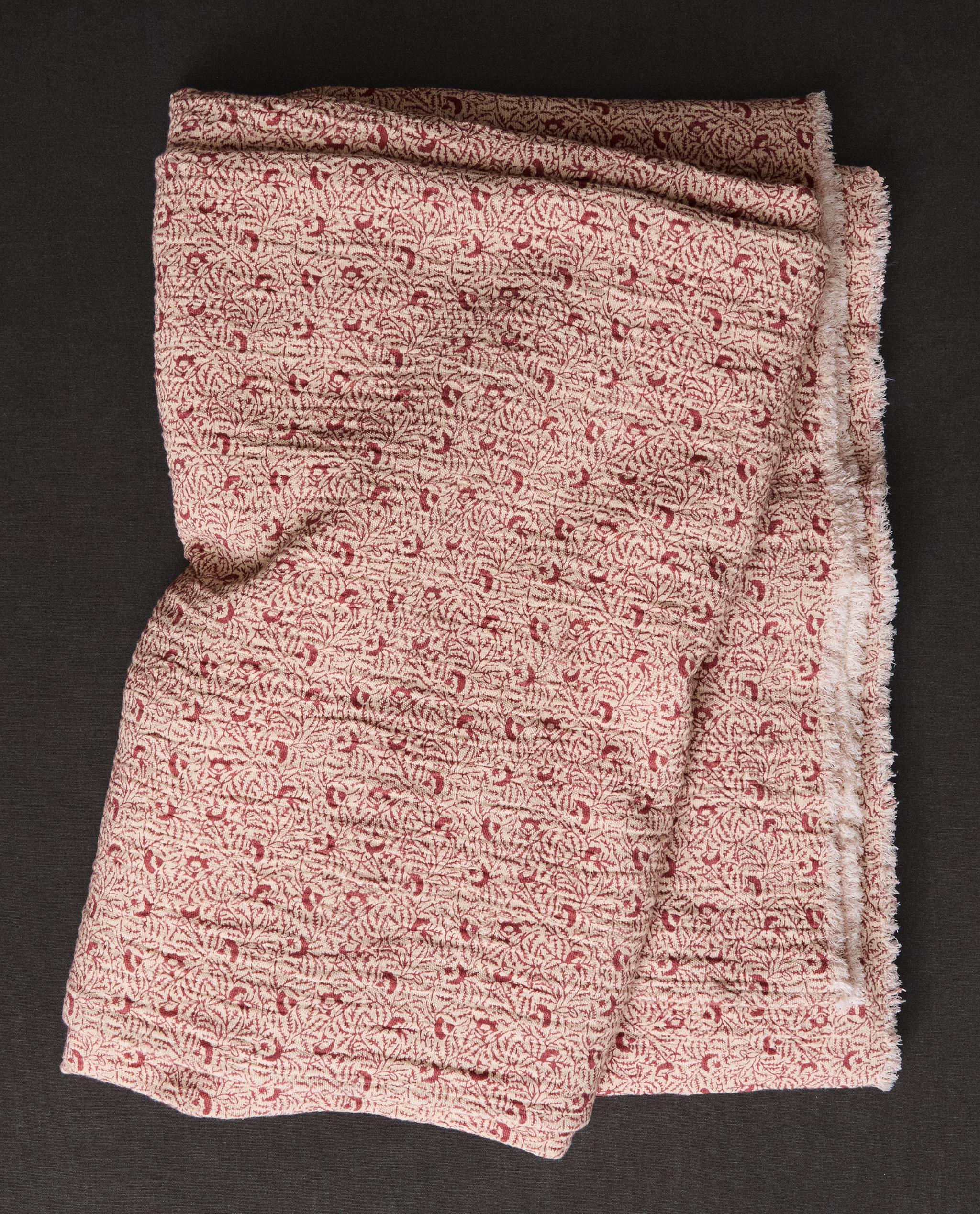 BRANCH PRINT COTTON AND LINEN BEDSPREAD product thumbnail 12
