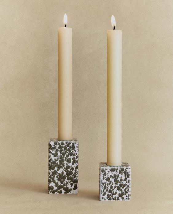 PORTA-VELAS DÁLMATA