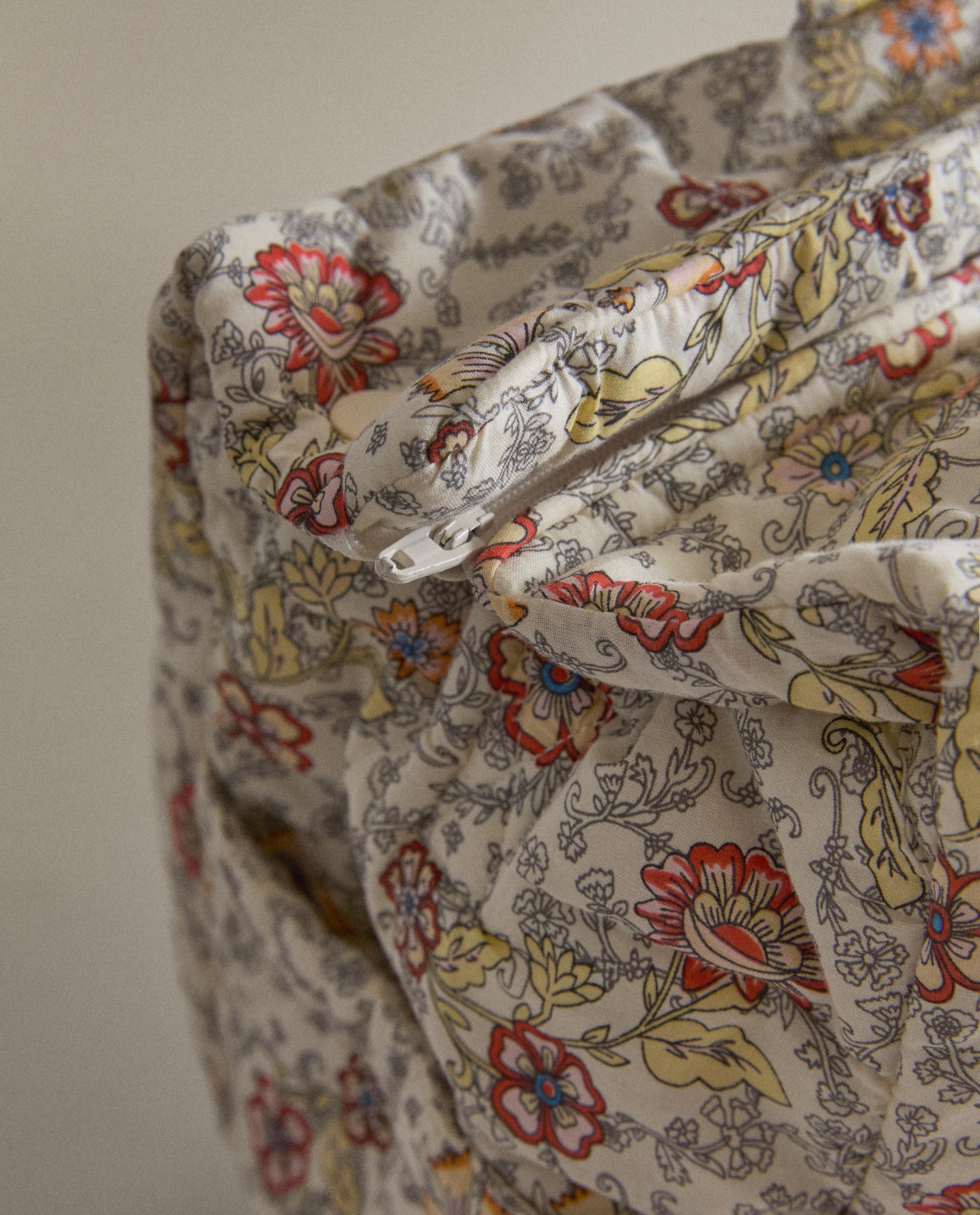 FLORAL COTTON MATERNITY BAG product thumbnail 3