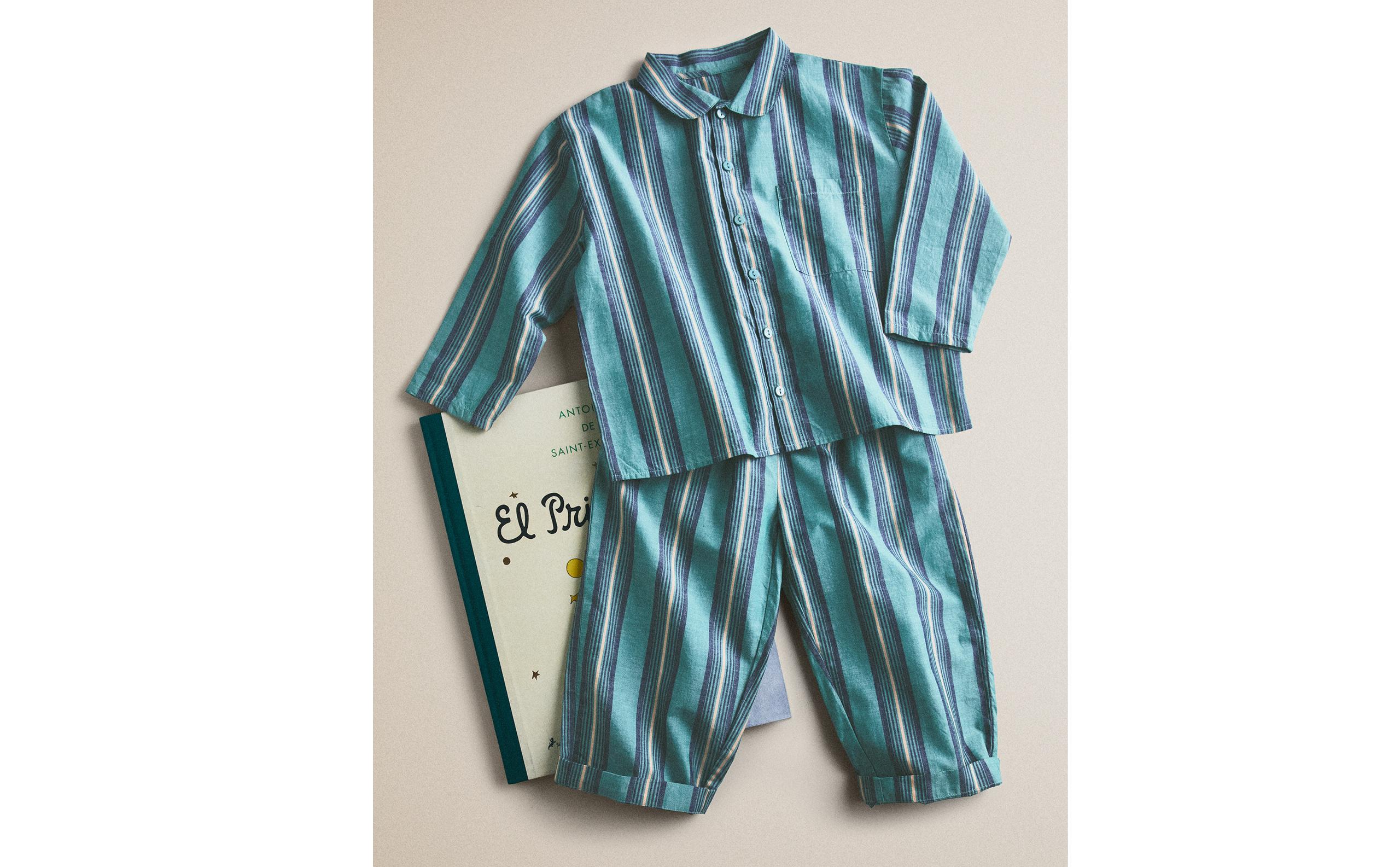 KIDS' STRIPED PYJAMAS product thumbnail 2
