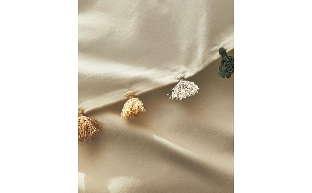 TASSEL DUVET COVER