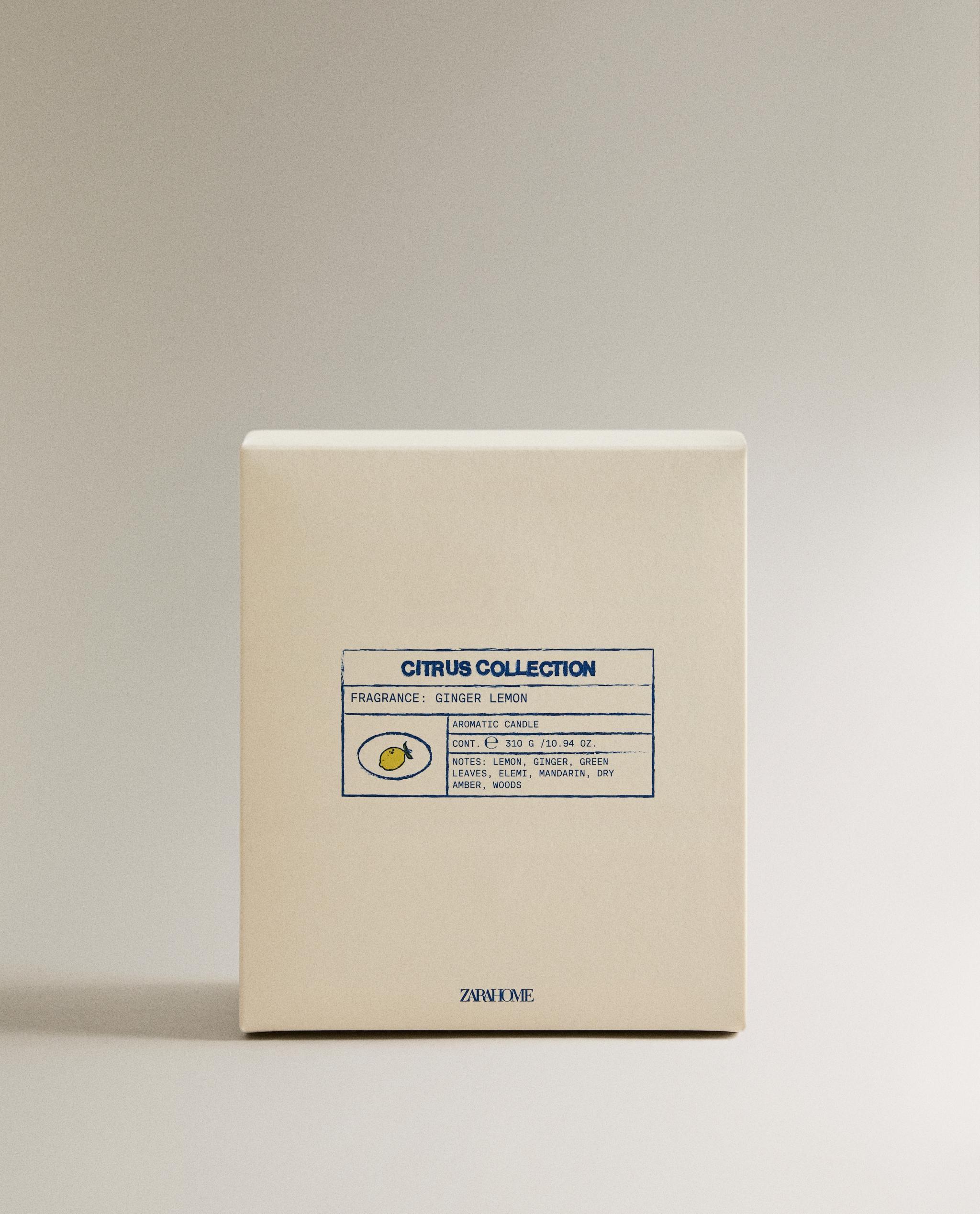 GINGER LEMON SCENTED CANDLES product thumbnail 13