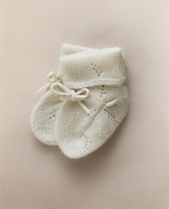 CASHMERE BABY BOOTIES