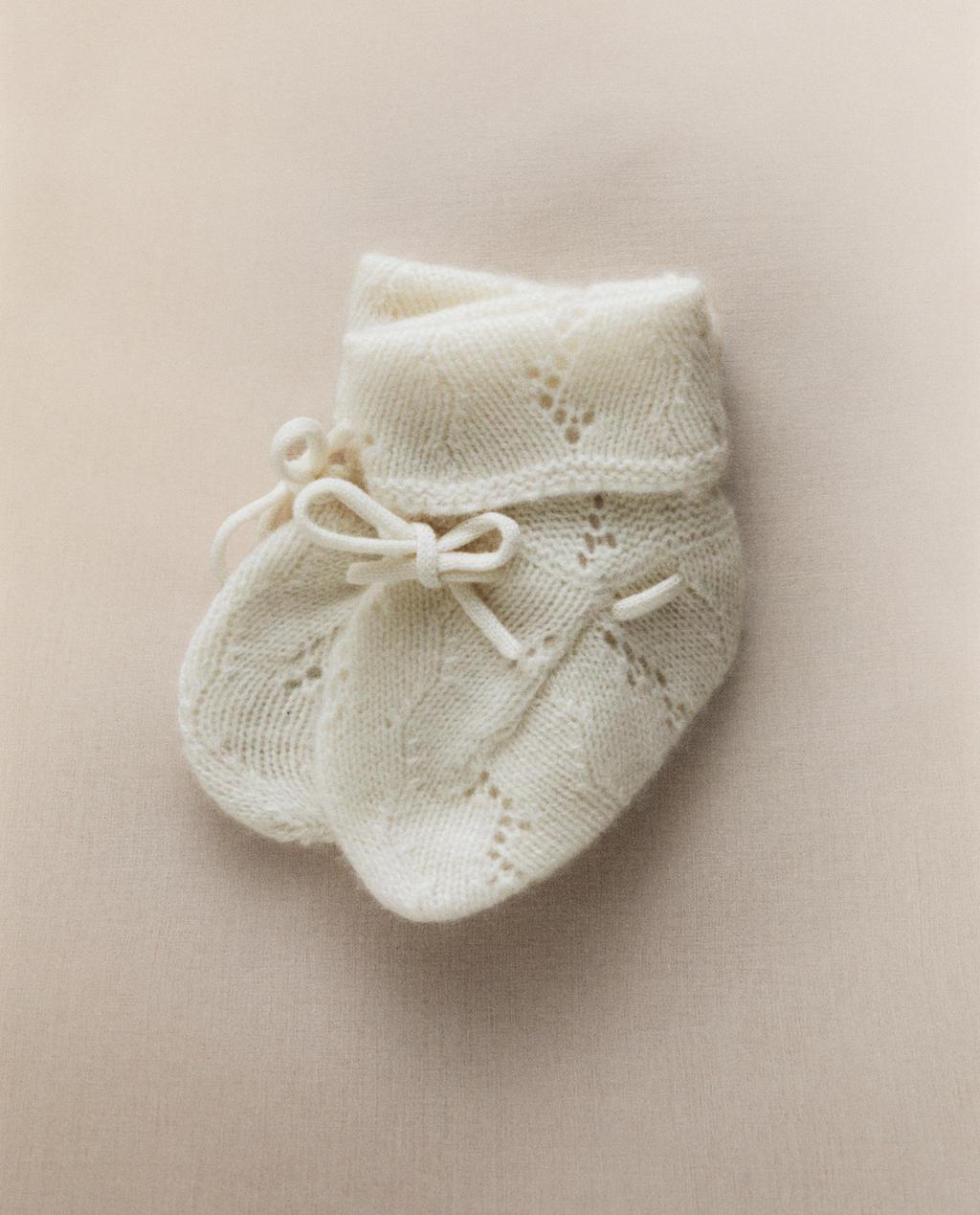 CASHMERE BABY BOOTIES