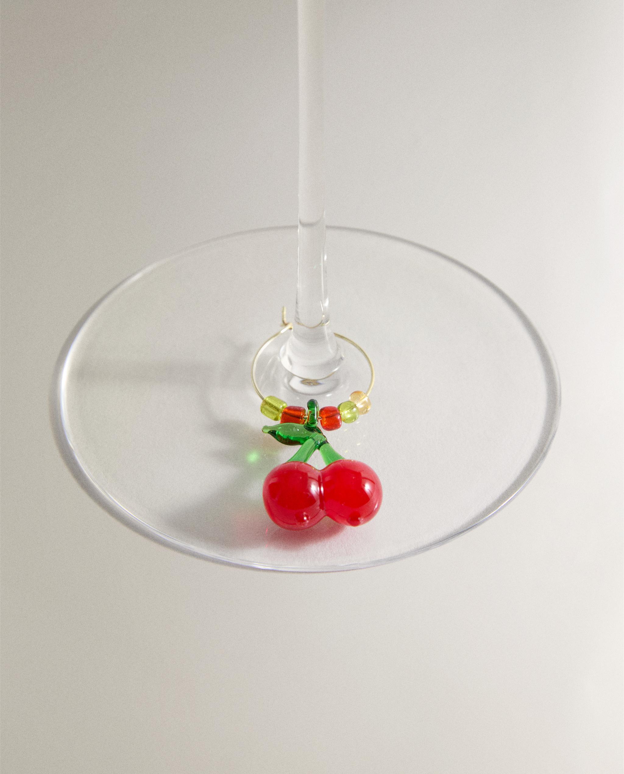 PACK OF FRUIT GLASS CHARMS (PACK OF 6) product thumbnail 3