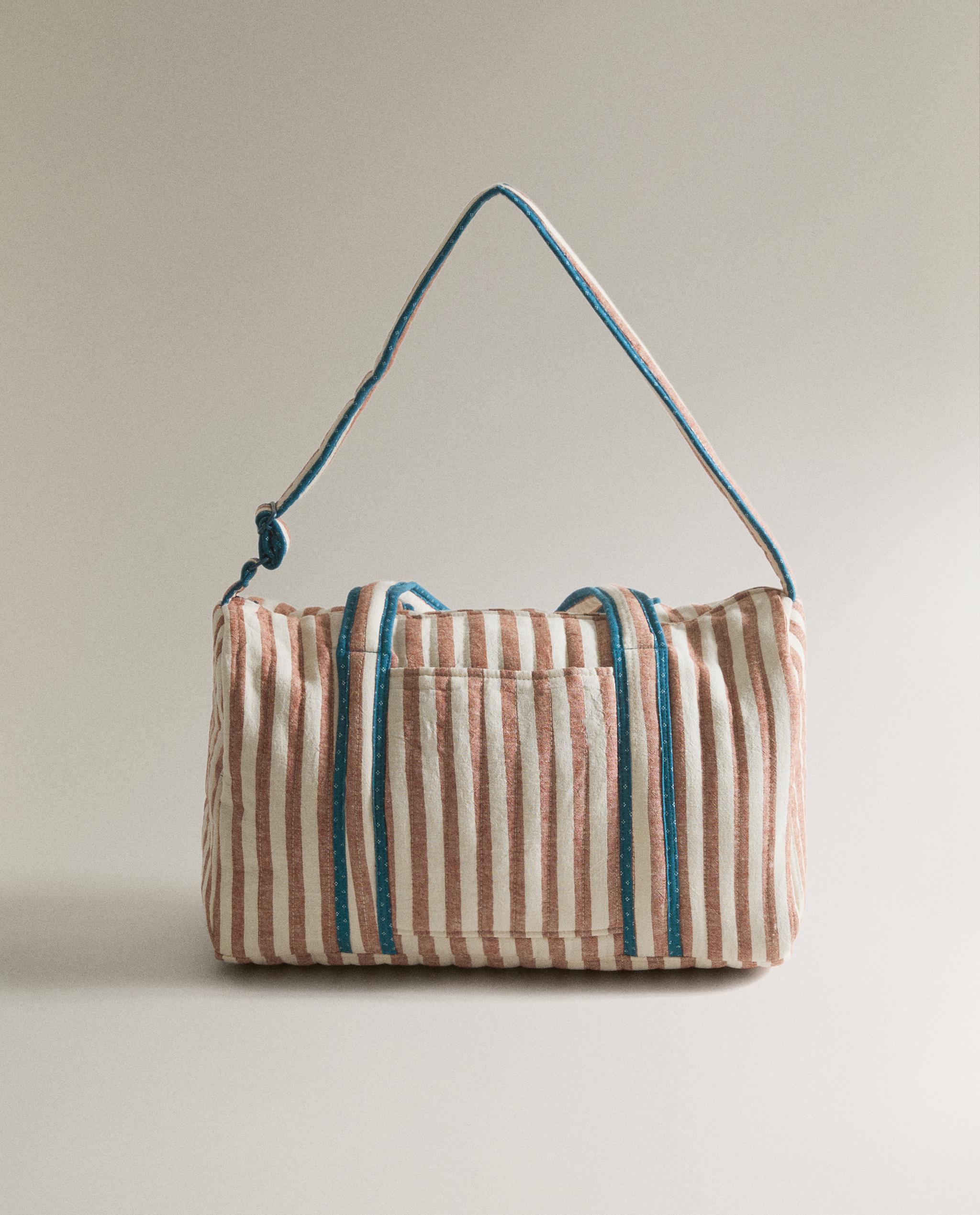 STRIPED MATERNITY BAG product thumbnail 7