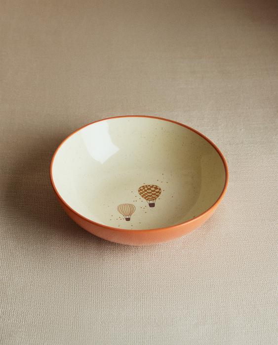 KIDS' CERAMIC BALLOON BOWL KIDS' CERAMIC BALLOON BOWL