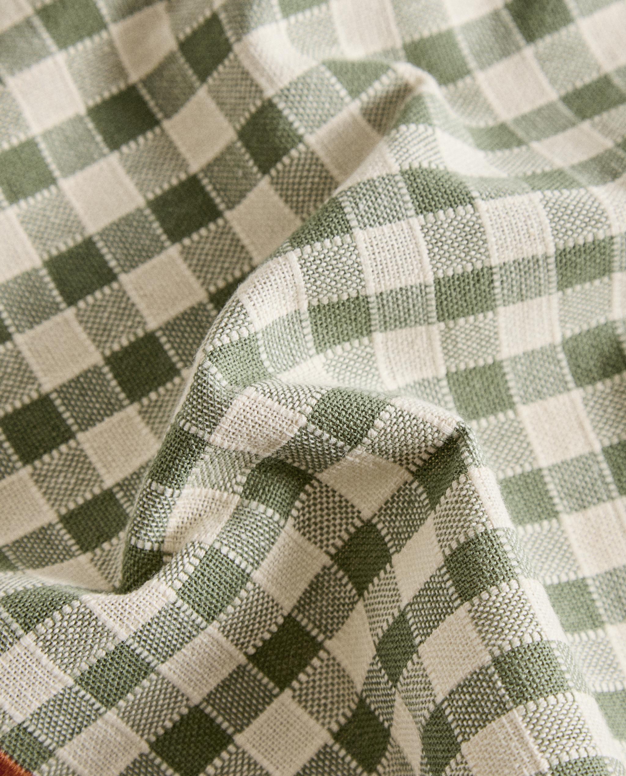 CHECK PLACEMAT WITH TOPSTITCHING product thumbnail 7
