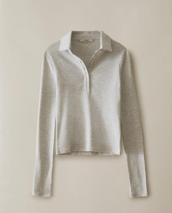 MAGLIETTA POLO MANICHE LUNGHE