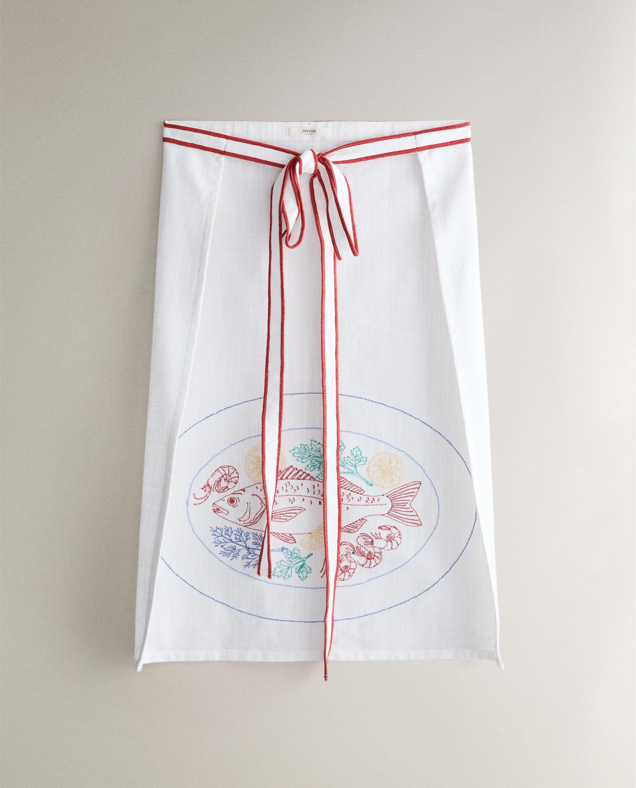 FISH COTTON APRON product thumbnail 8