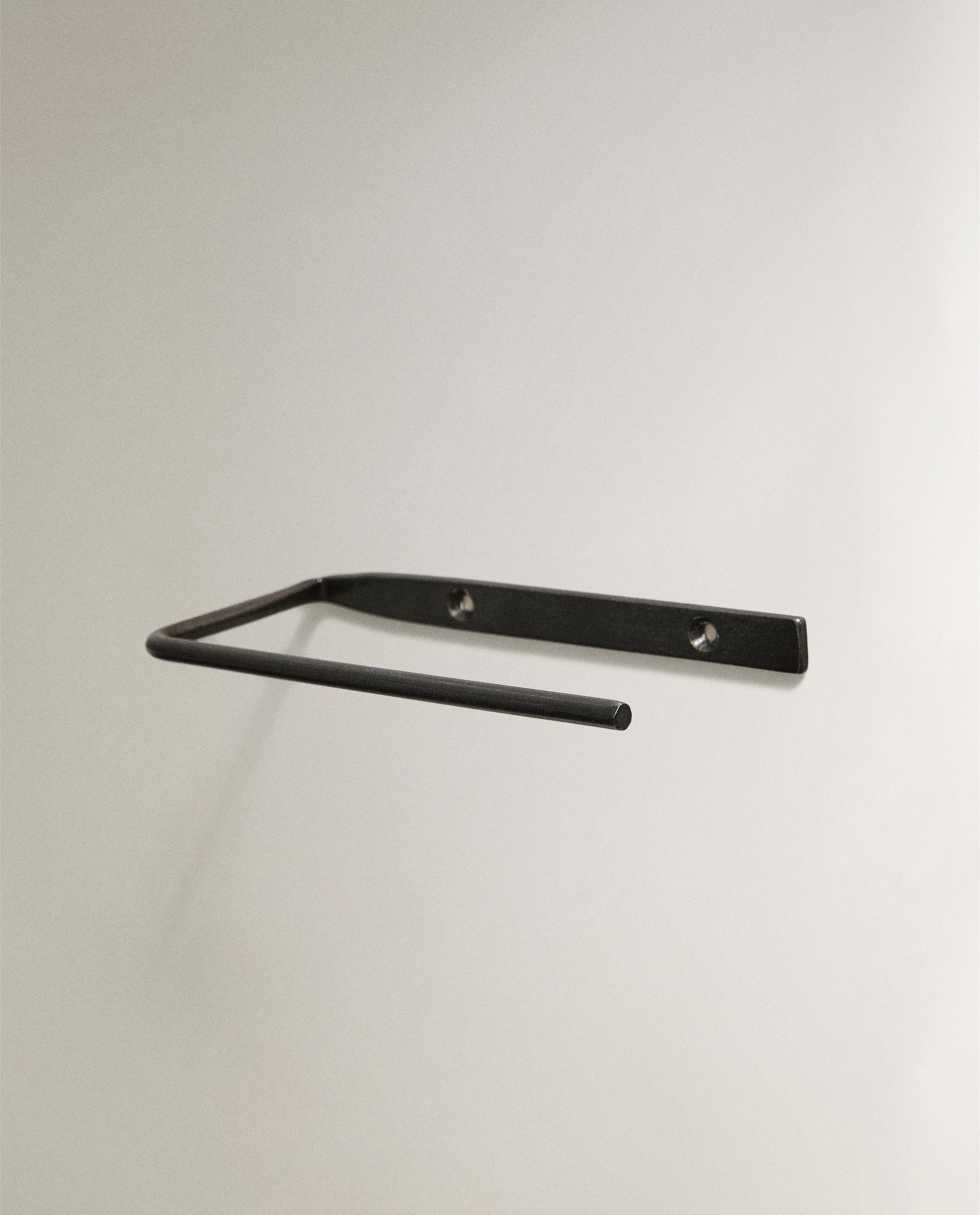 DARK METAL TOILET PAPER HOLDER product thumbnail 2