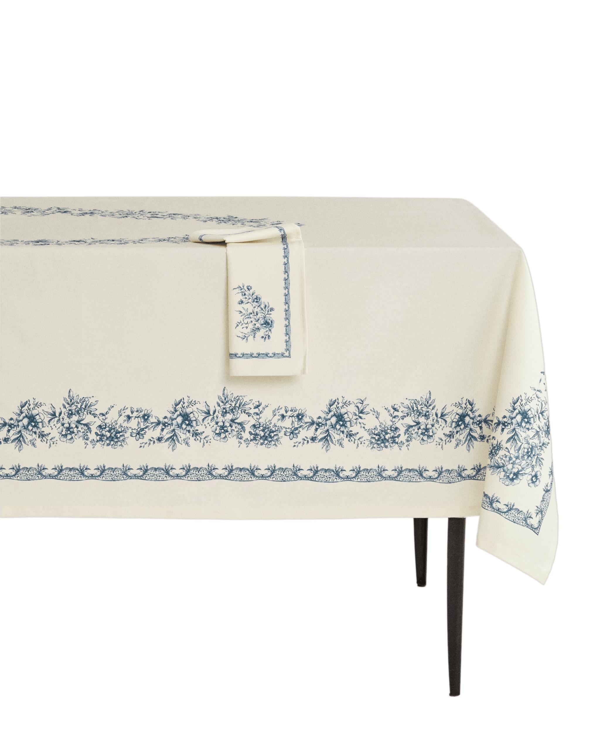 FLORAL SATIN TABLECLOTH product thumbnail 6