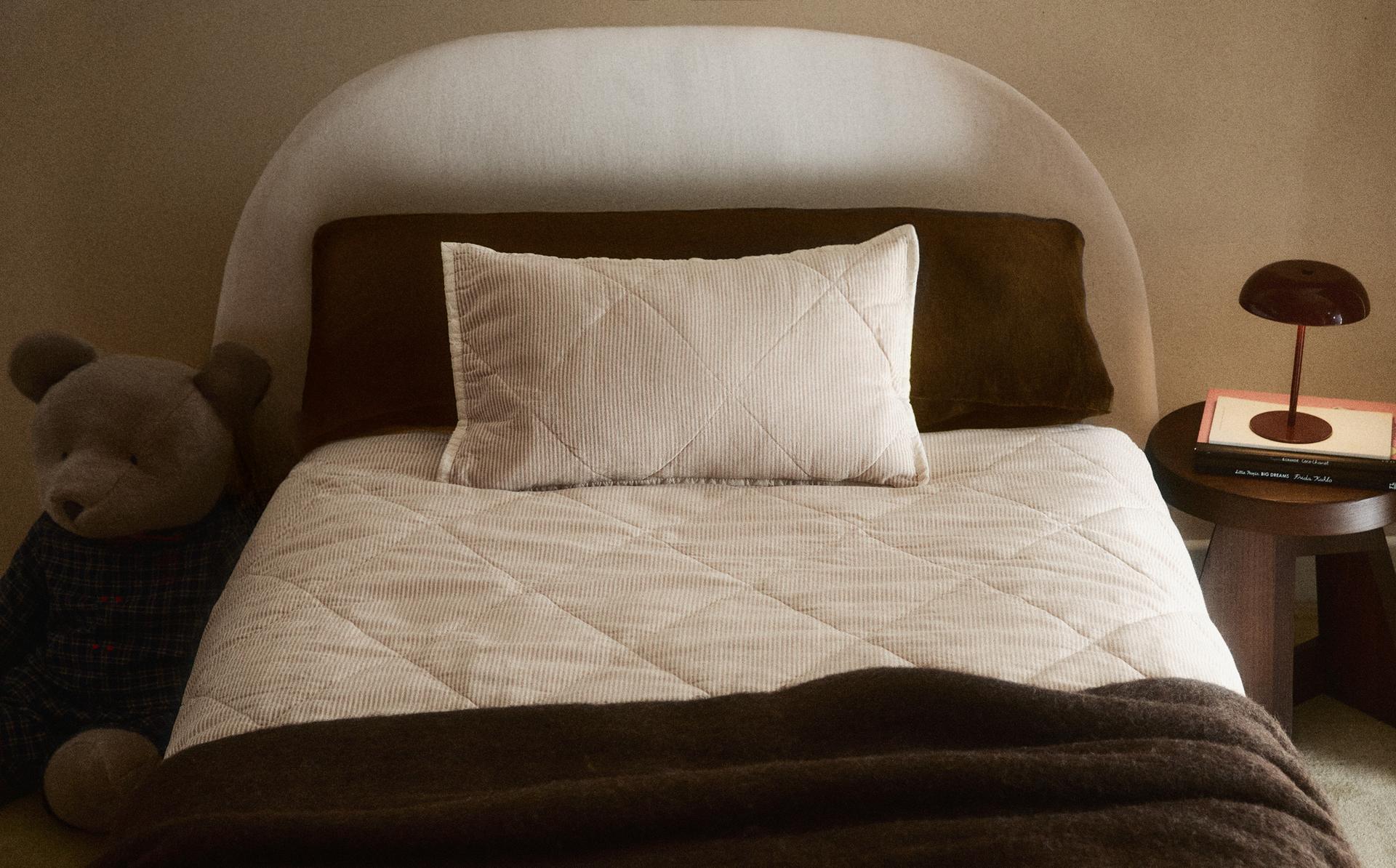 لحاف قطن مخطط للأطفال لحاف قطن مخطط للأطفال