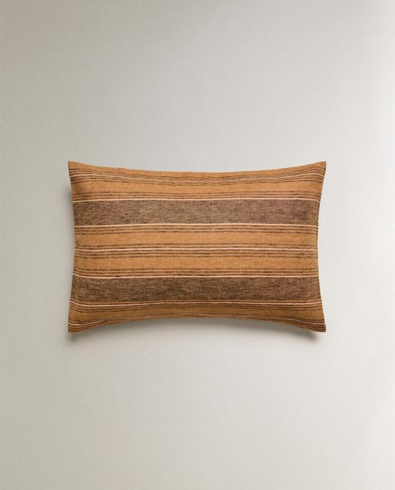 FUNDA COJÍN LINO RAYAS FUNDA COJÍN LINO RAYAS