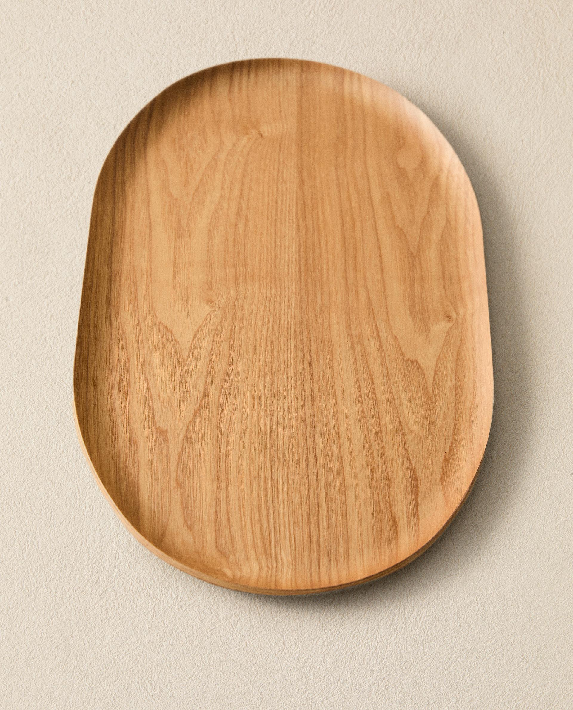 OVAL WOOD TRAY