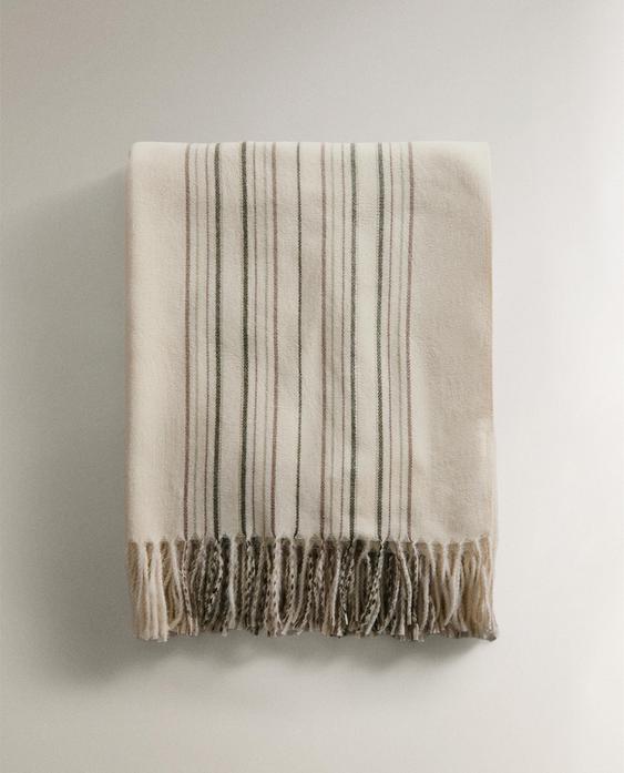 SOFT STRIPED BLANKET