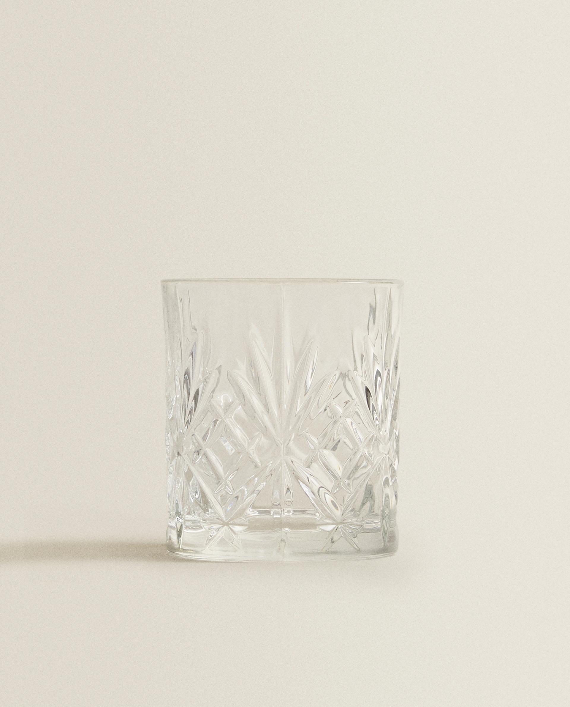 RAISED DESIGN CRYSTALLINE TUMBLER SET product thumbnail 15