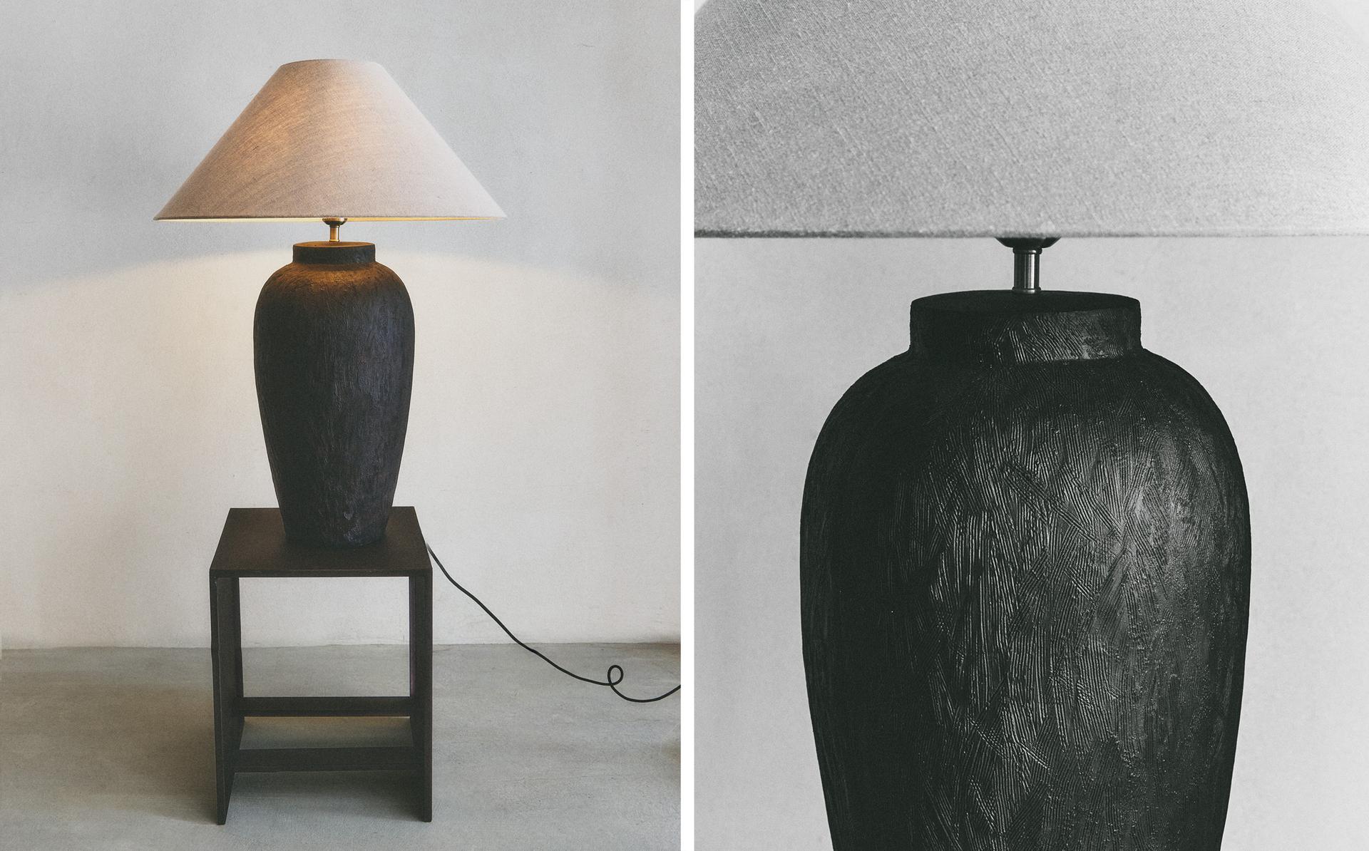 CERAMIC LINEN TABLE LAMP CERAMIC LINEN TABLE LAMP