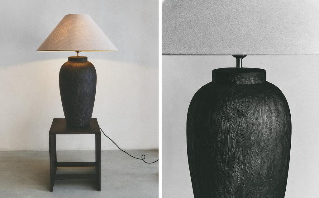 CERAMIC LINEN TABLE LAMP CERAMIC LINEN TABLE LAMP