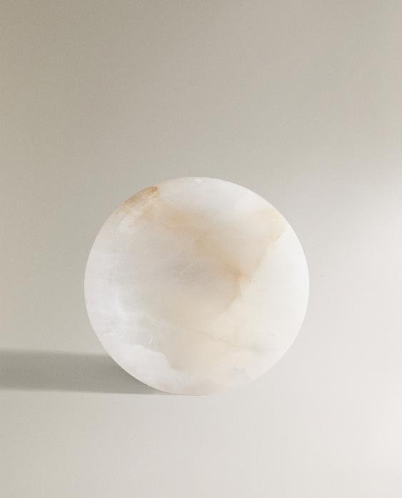 ALABASTER BATHROOM SOAP DISH