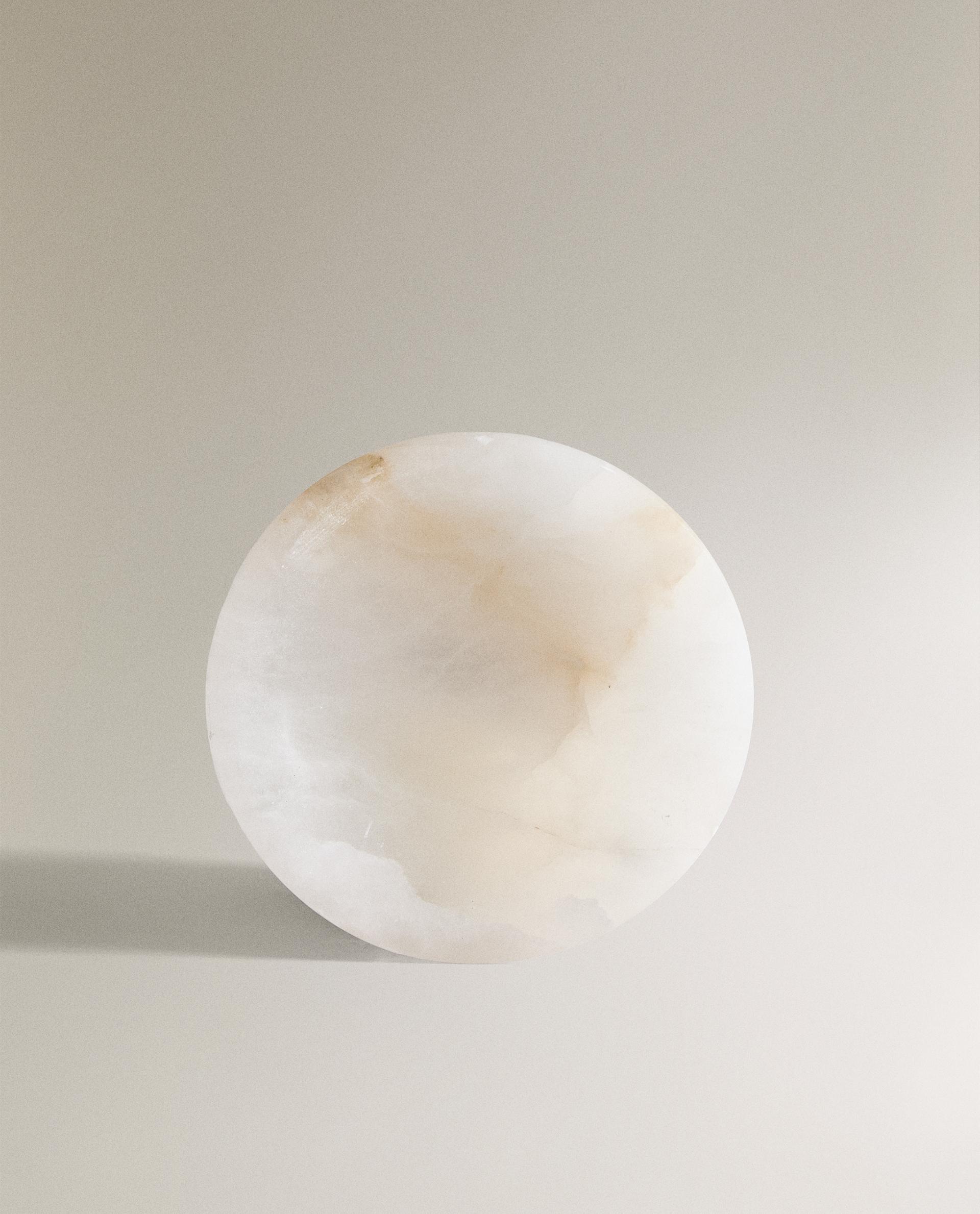 صحن صابون ألباستر للحمام صحن صابون ألباستر للحمام