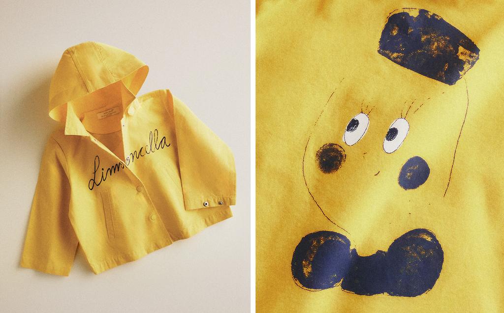 CHAQUETA INFANTIL ENCERADA LIMONCELLA X THE ANIMALS OBSERVATORY CHAQUETA INFANTIL ENCERADA LIMONCELLA X THE ANIMALS OBSERVATORY