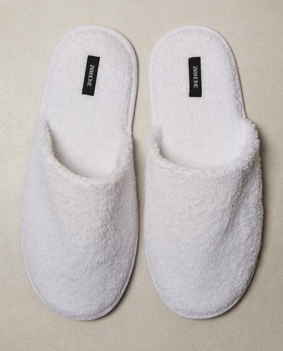 ZAPATILLA TOALLA BAÑO Zara Home España - Main Image