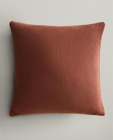 JUTE AND COTTON CUSHION COVER