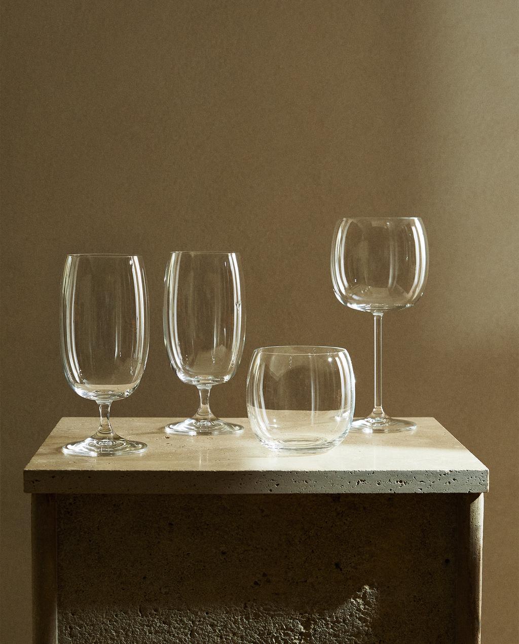 CRYSTALLINE GLASSWARE SET