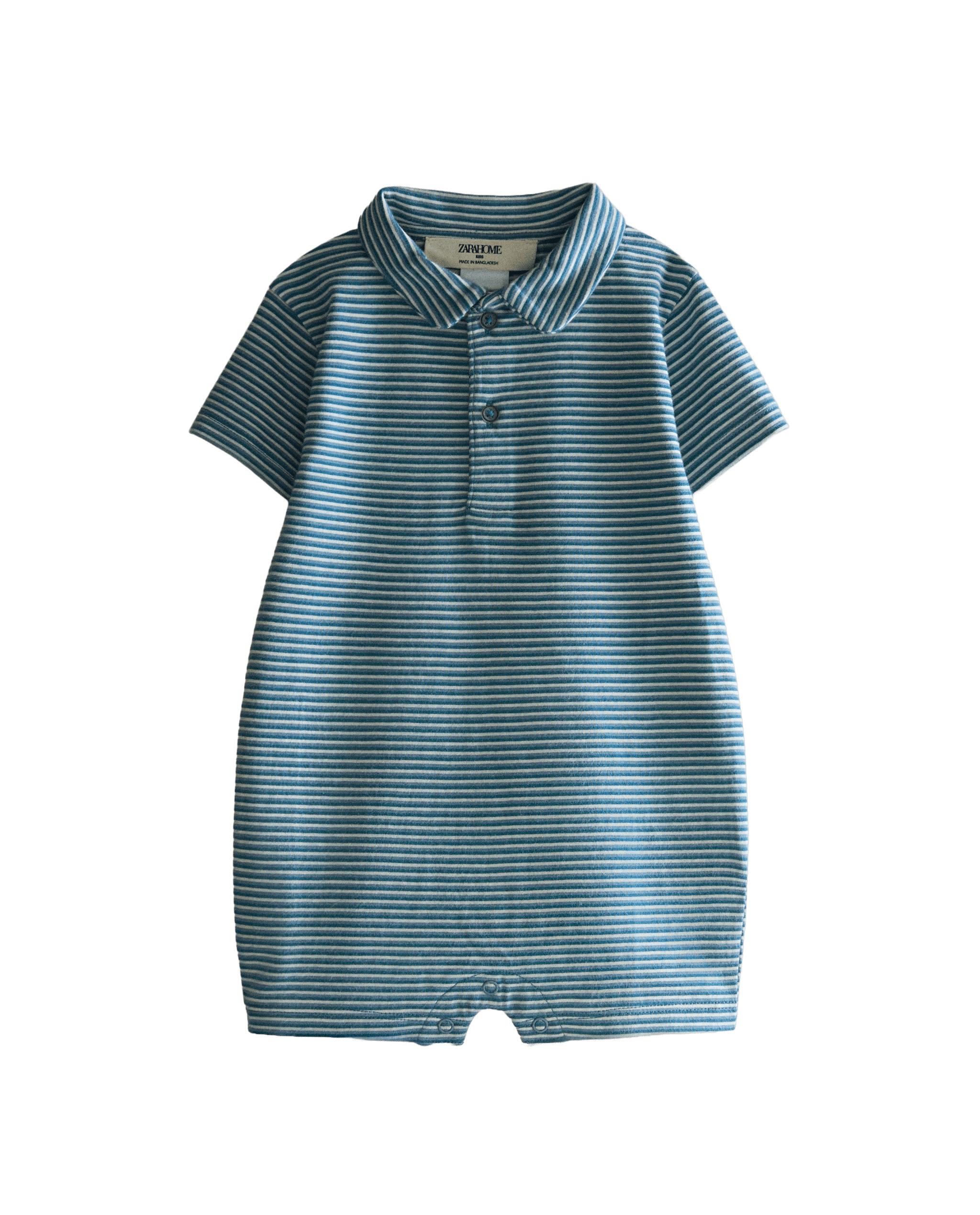 KIDS' STRIPED ROMPER product thumbnail 7