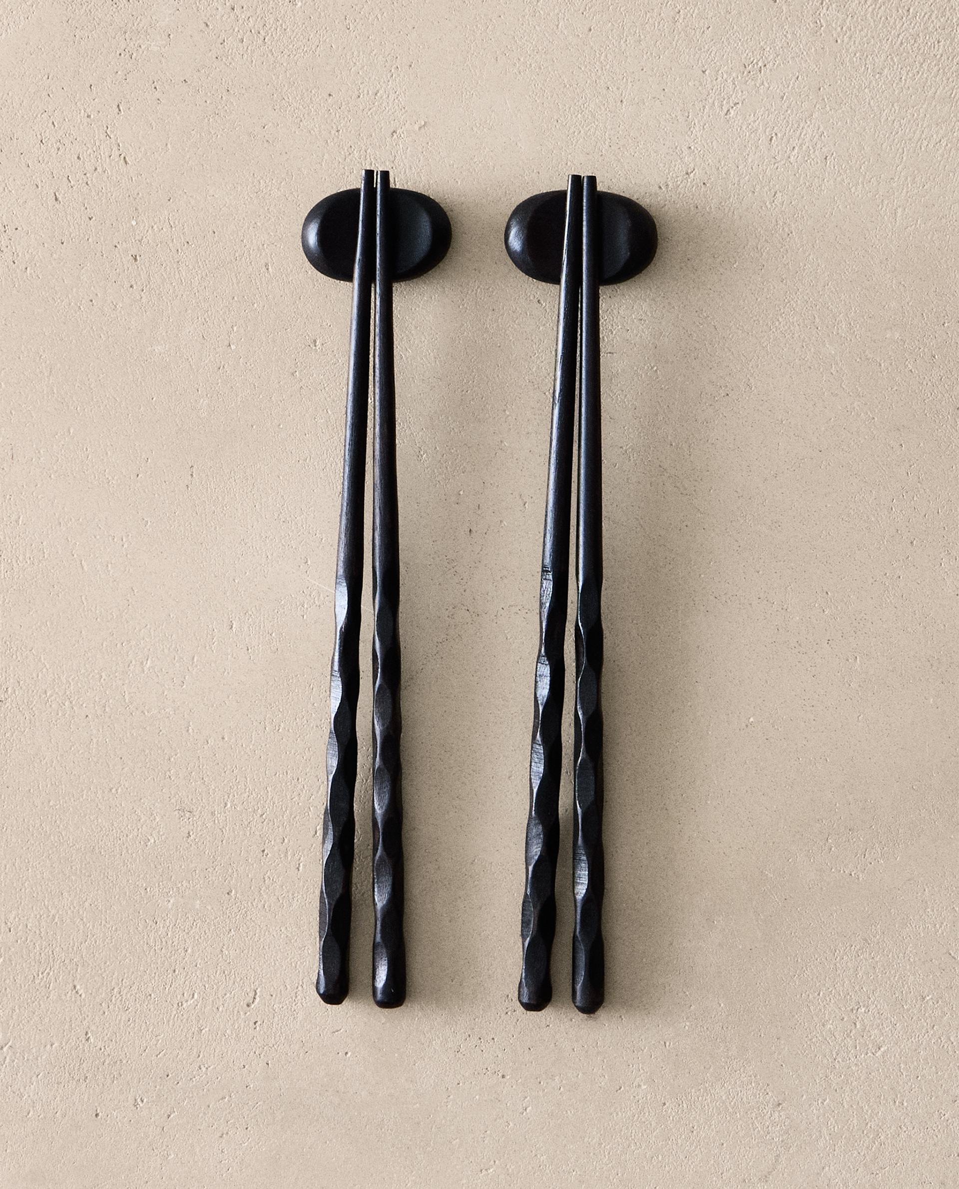 木製の箸と箸置きセット | Zara Home 日本/Japan